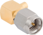 SMA Male Connector, R/A for .085 Cable, SF2915-6001