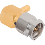 SMA Male Connector, Lockwire Holes, R/A for RG-174 Cable, M39012/56-3007