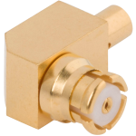 SMP Female Connector, R/A for RG-178 Cable, 1222-4006