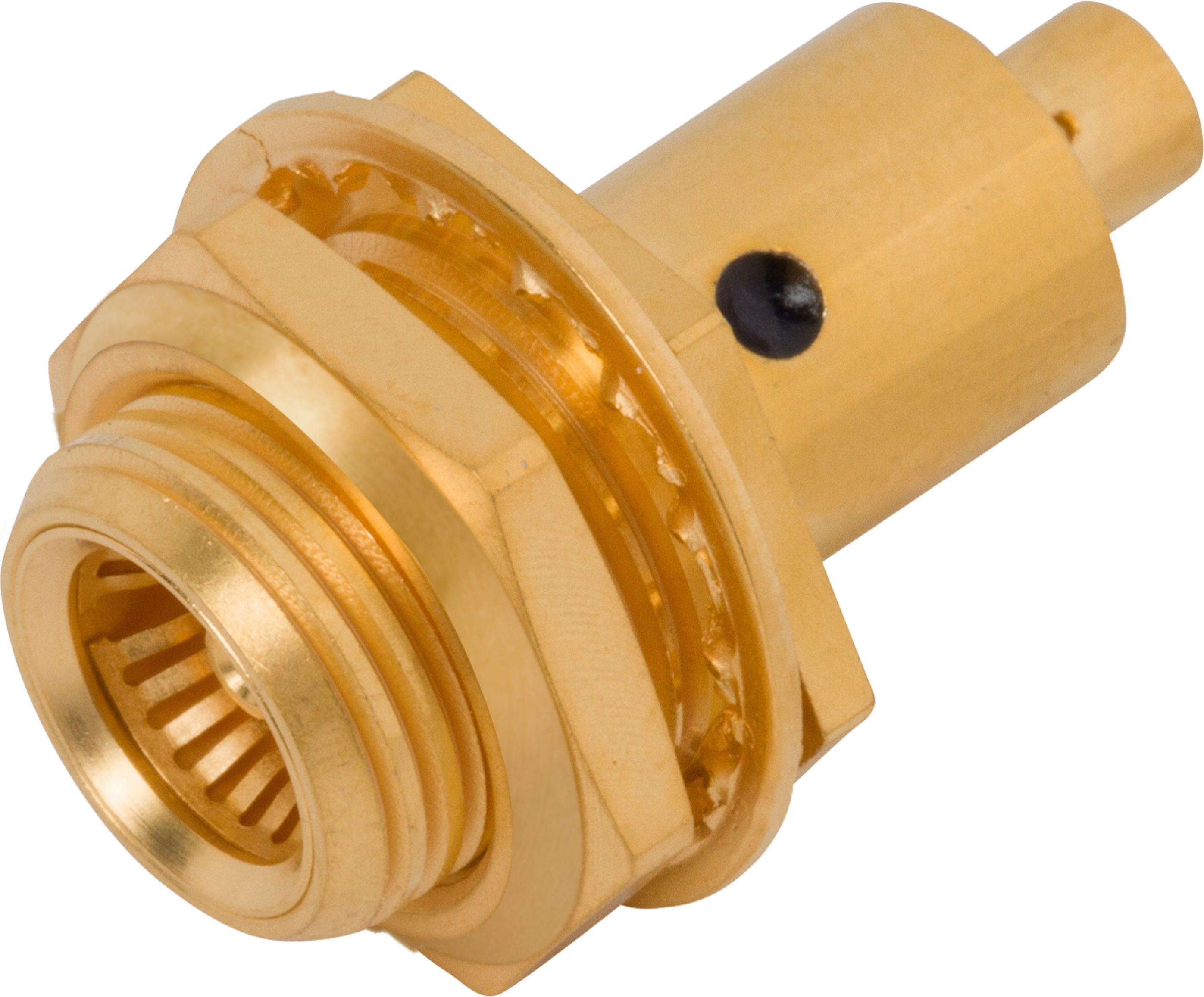 BMMA Female Bulkhead Connector for .085 Cable, 1444-6001