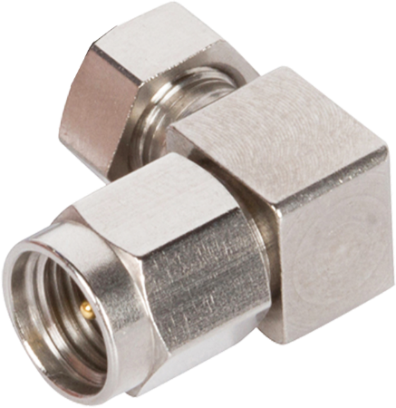 2.92mm Male Connector, R/A for .085 Cable, SF1512-60027