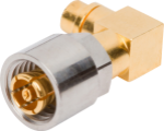 Picture of Threaded SMPM Female Connector, R/A for .085 Cable
