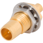 BMA Male Bulkhead Connector for .085 Cable, 1708-6003