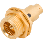 BMA Female Bulkhead Connector for .141 Cable, 1732-6012