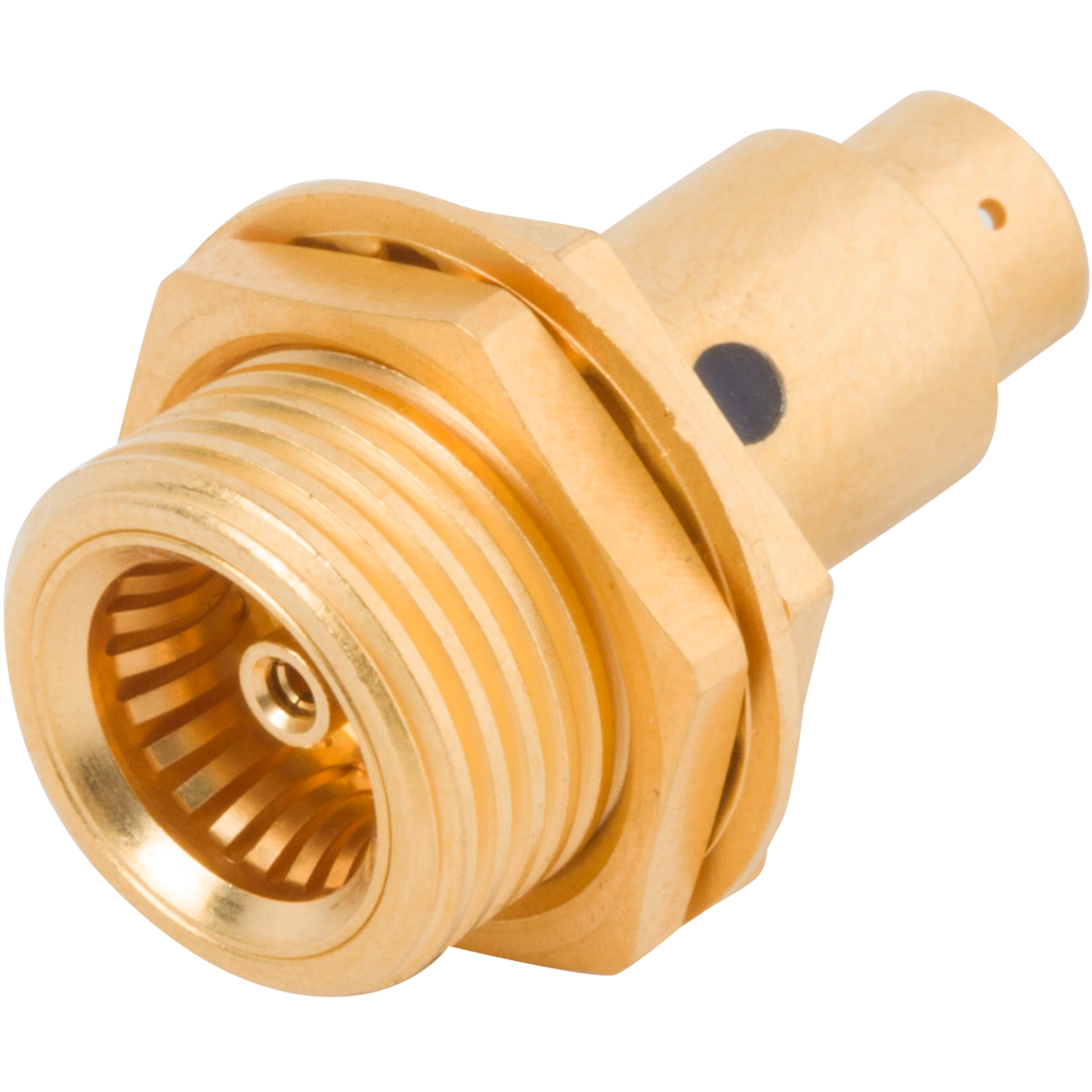 BMA Female Bulkhead Connector for .141 Cable, 1732-6012