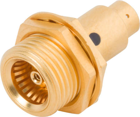 BMA Female Bulkhead Connector for .085 Cable, 1733-6008