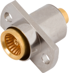 Picture of BMA Female Flange Mount Connector, 2 Hole, for .085 Cable