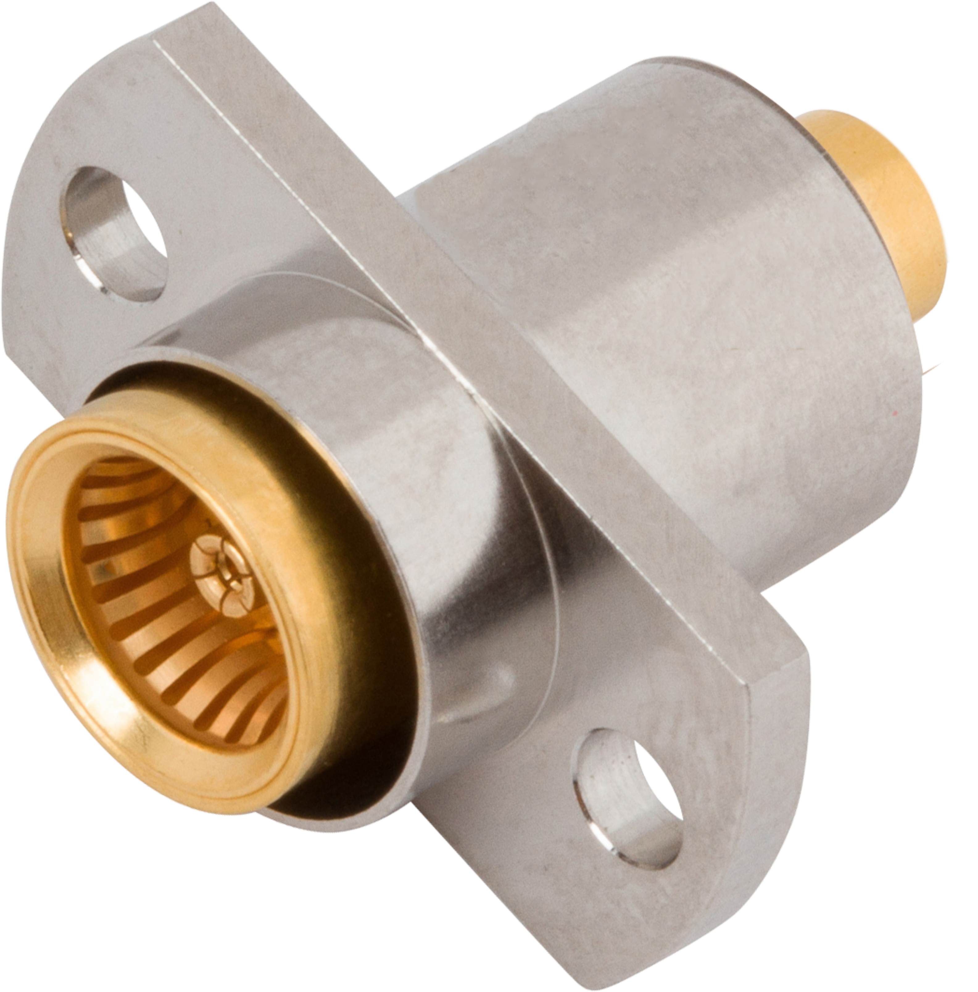 BMA Female Flange Mount Connector, 2 Hole, for .085 Cable, SF1733-6006