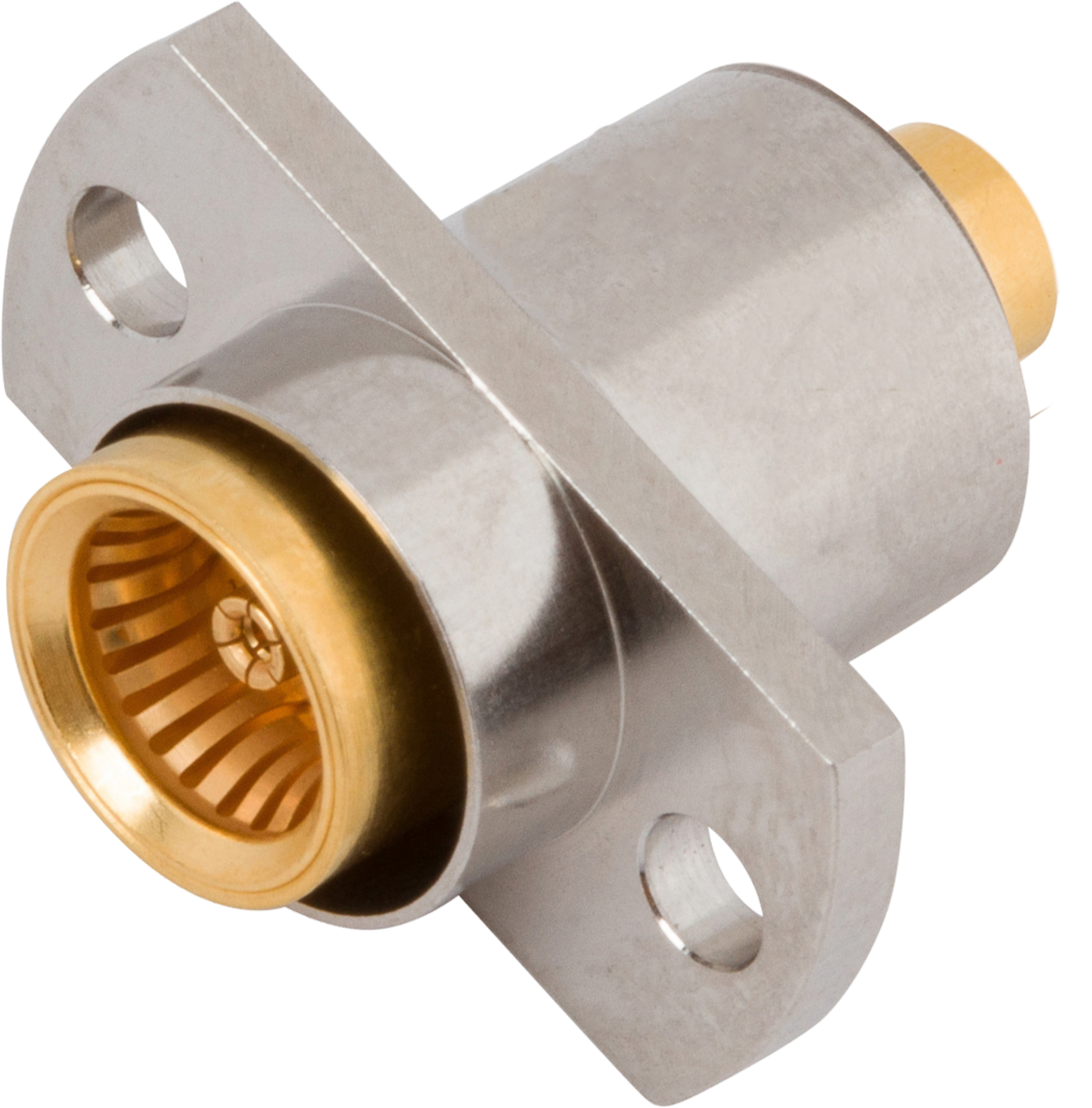 BMA Female Flange Mount Connector, 2 Hole, for .085 Cable, SF1733-6006