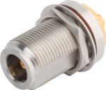 PN Female Bulkhead Connector for .085 Cable, SF6545-6017