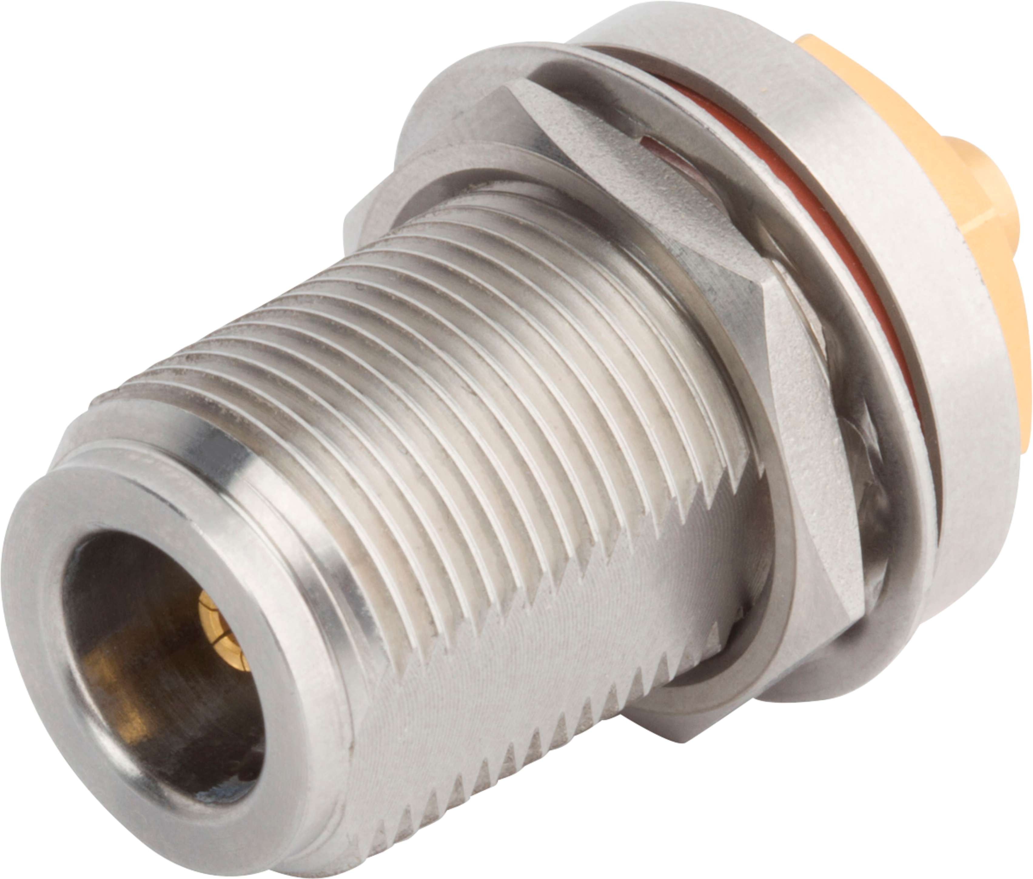 PN Female Bulkhead Connector for .085 Cable, SF6545-6017
