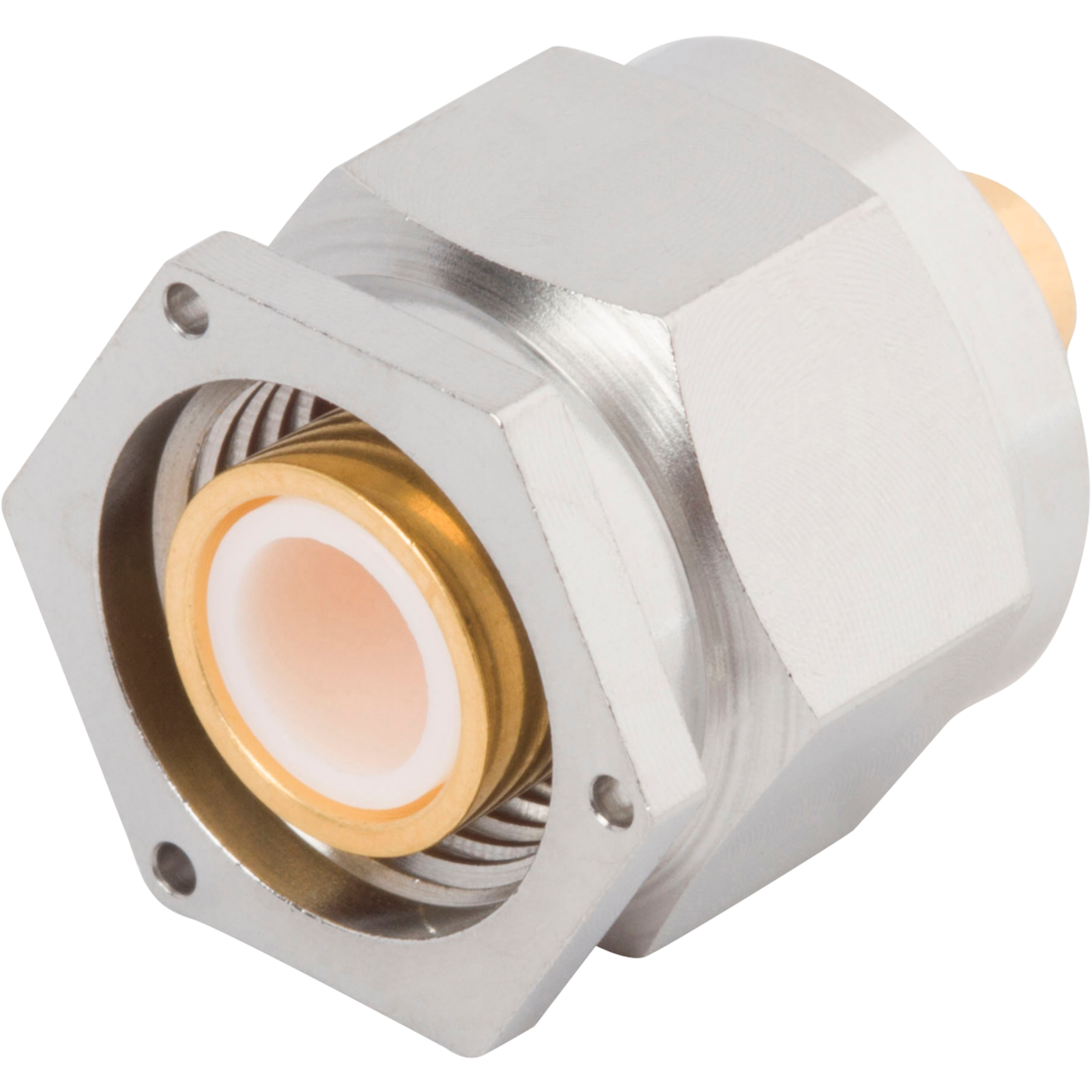 PTNC Male Connector, Lockwire Holes for .141 Cable, SF4501-6039
