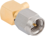 SMA Male Connector, R/A for .141 Cable, M39012/80-3106