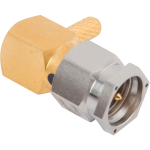 SMA Male Connector, Lockwire Holes, R/A for RG-174 Cable, M39012/56-3007