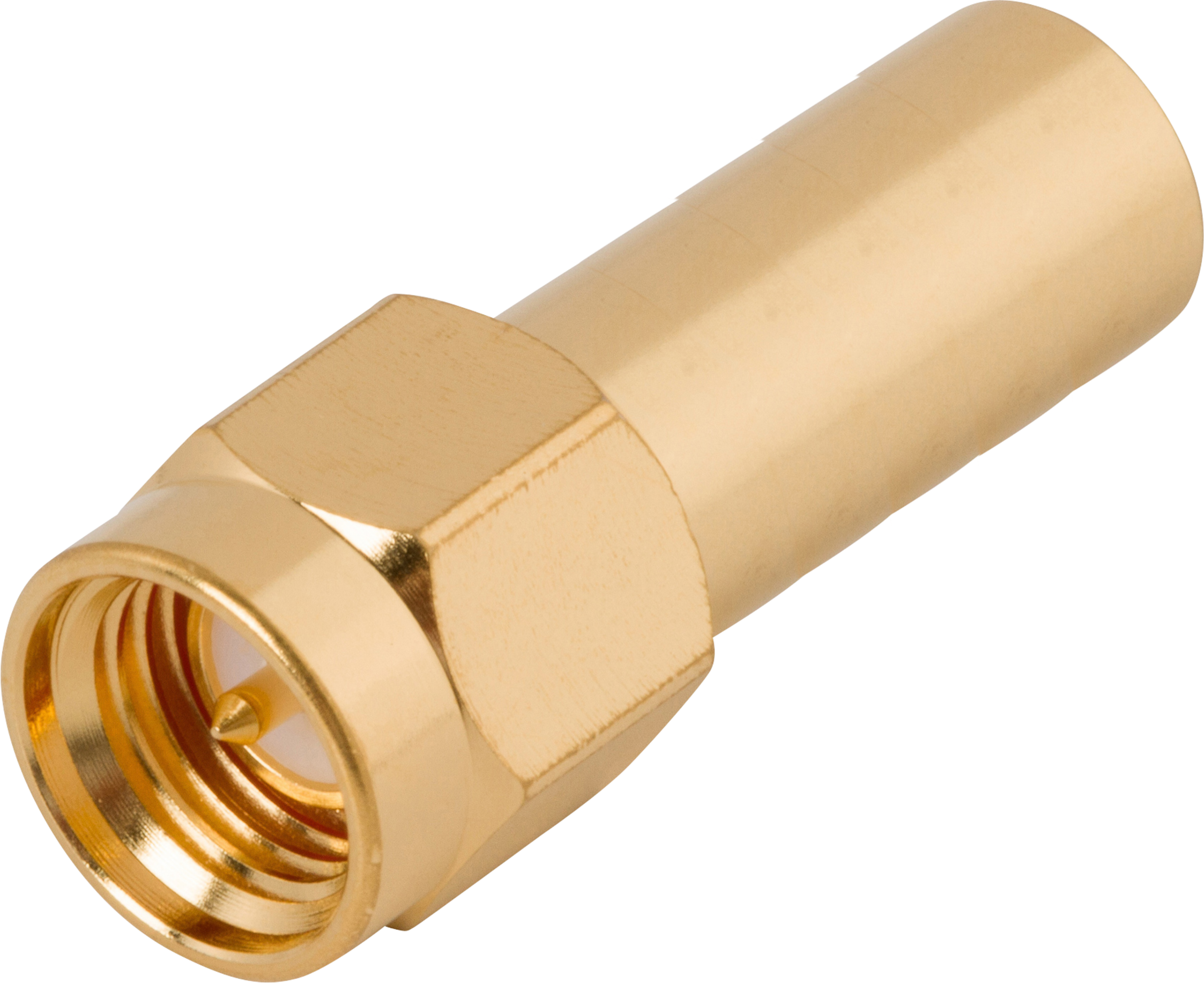 Picture of SMA Male Connector for RG-58 Cable