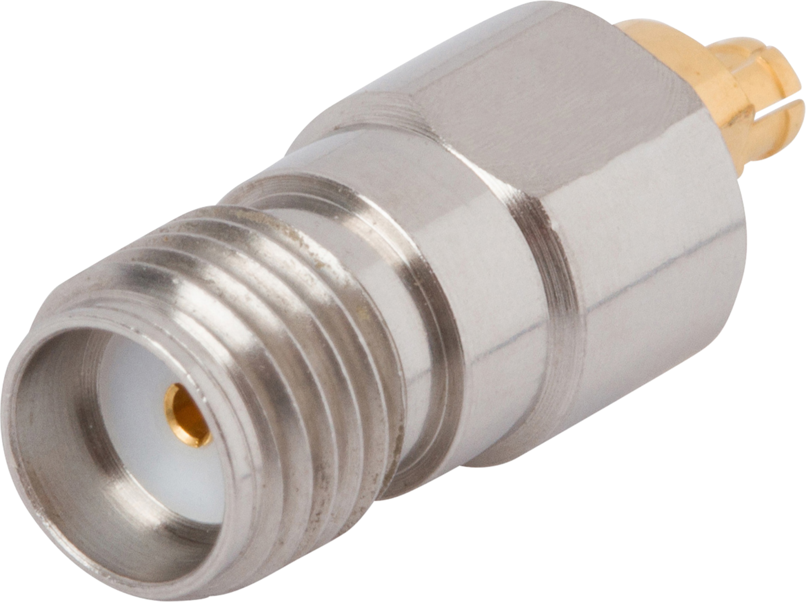 SMPM Female to SMA Female Adapter