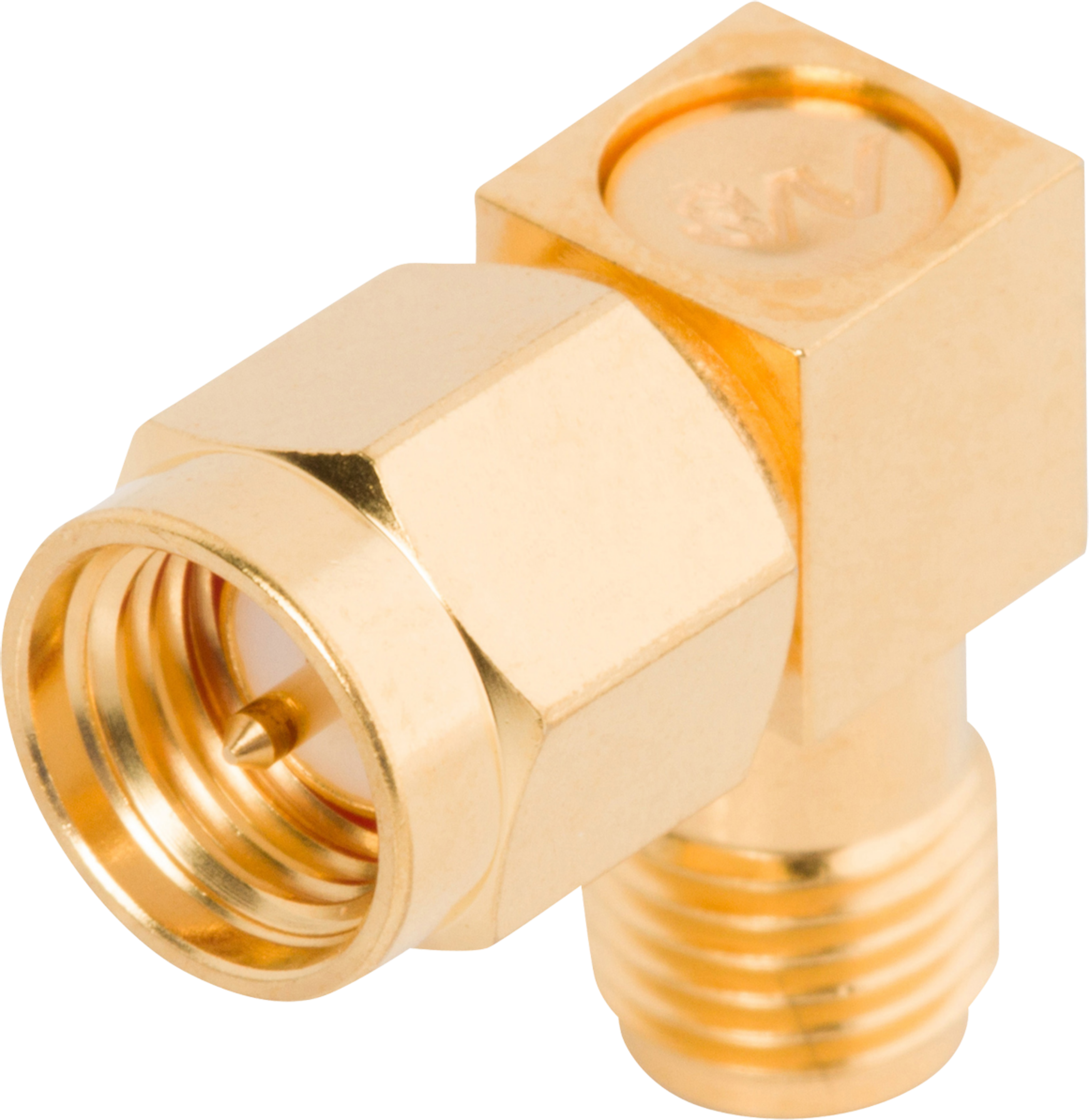 SMA Female to Male Adapter, R/A, 2994-6602