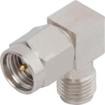 SMA Female to Male Adapter, R/A, M55339/02-30001