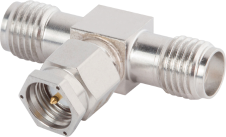 SMA Female to Female to Male Adapter, M55339/30-30101	 