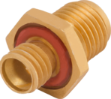 SMP Male to SMA Female Bulkhead Sealed Adapter, FD, SF1112-6162