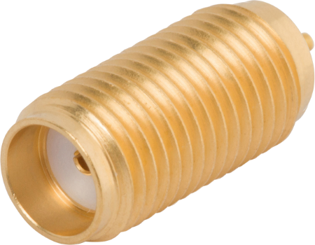 SMA Female Sparkplug Hermetic Connector, 2975-6200