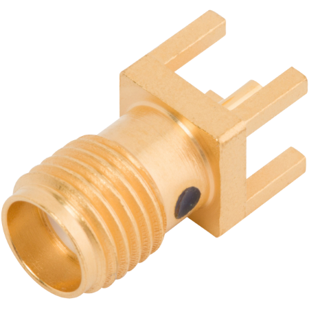 SMA Female PCB Thru-Hole Connector, 2985-6004