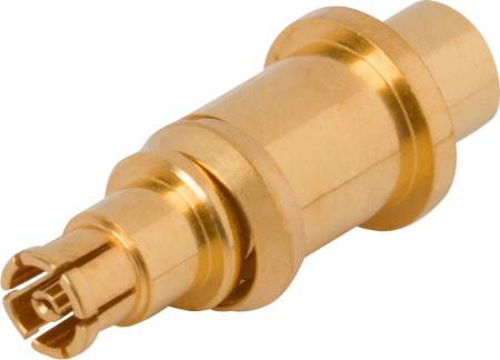 SMPM Female Snap-In Connector for .047 Cable, 3221-40076