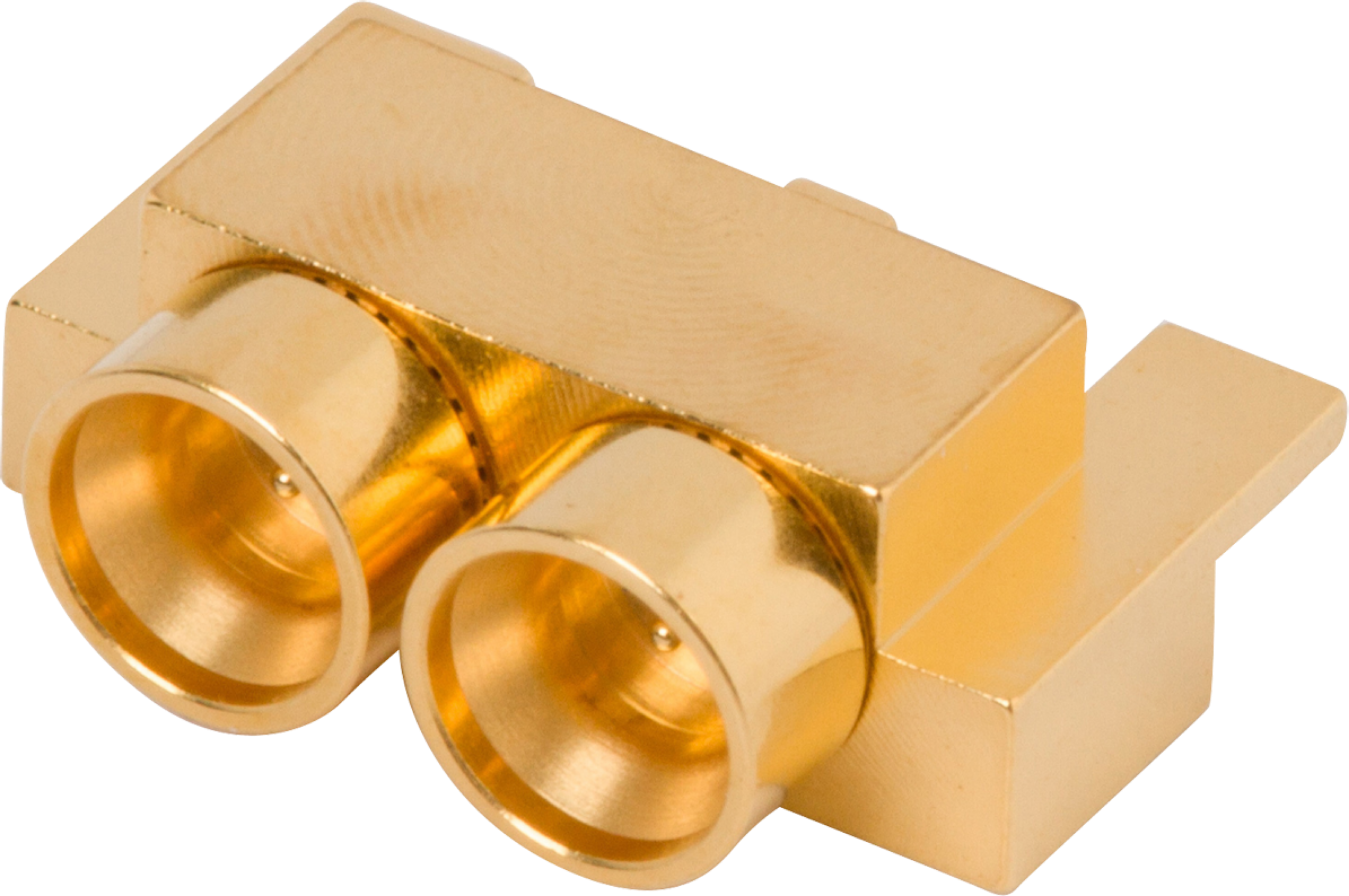 SMP Male PCB Edge Launch Connector, 2 Port, FD, 9311-60035
