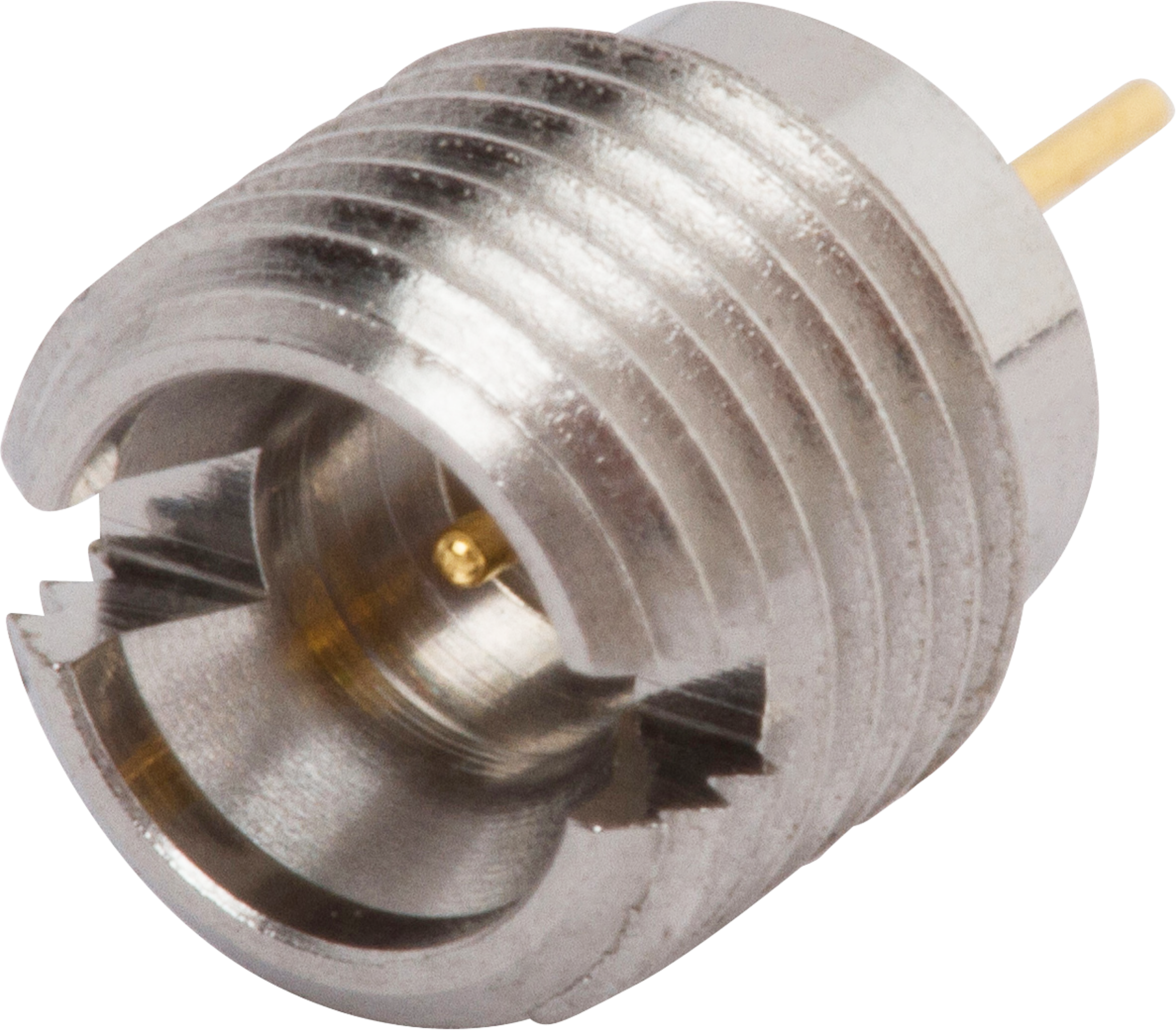 Picture of SMP Male Thread-In Connector (.018"), LD"