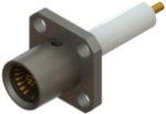 BMA Female Flange Mount Connector, 4 Hole (Candlestick), SF1750-6101