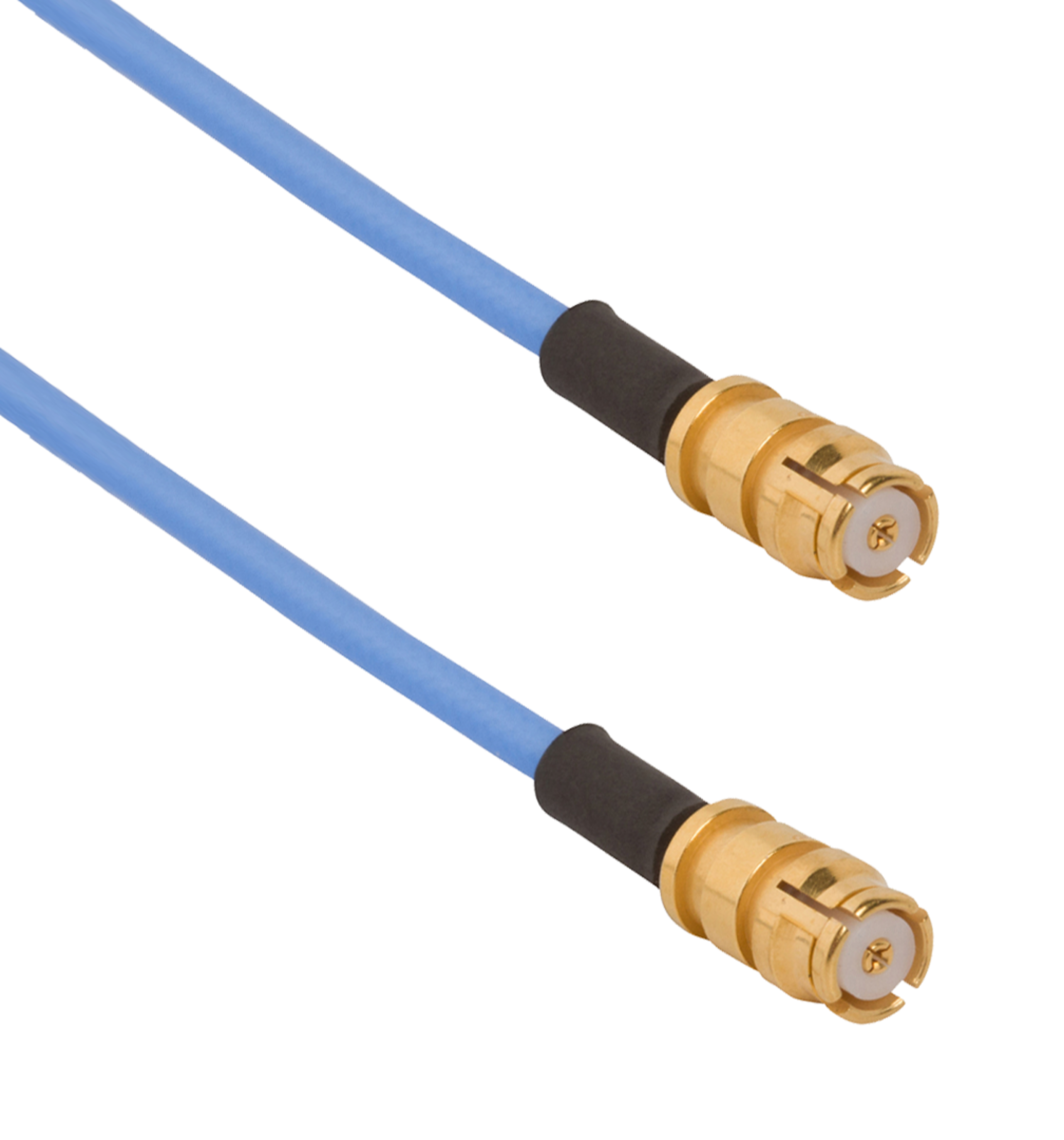 SMP Female to SMP Female 6" Cable Assembly for .047 Cable, 7012-0796