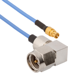 Picture of SMA Male R/A to SMPM Female 6" Cable Assembly for .047 Cable