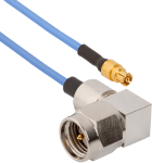 SMA Male R/A to SMPM Female 6" Cable Assembly for .047 Cable, 7029-3244