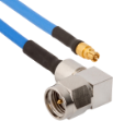 SMA Male R/A to SMPM Female 6" Cable Assembly for .085 Cable, 7029-3246