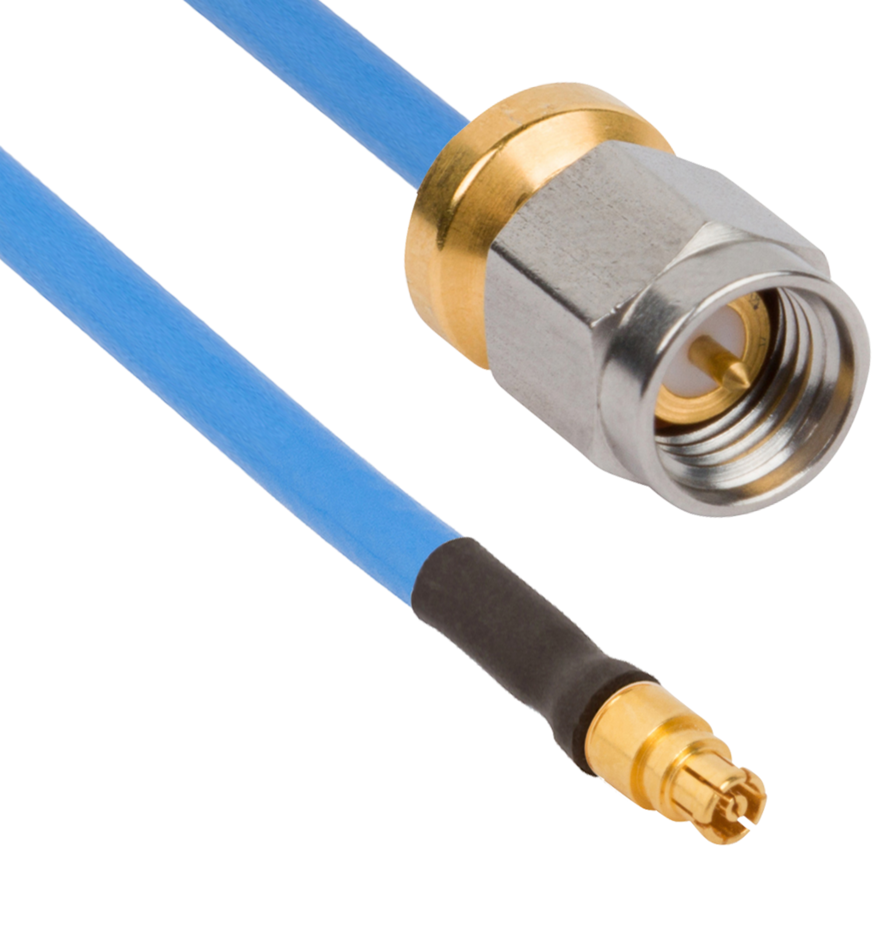 Picture of SMA Male Low Profile to SMPM Female 6" Cable Assembly for .085 Cable