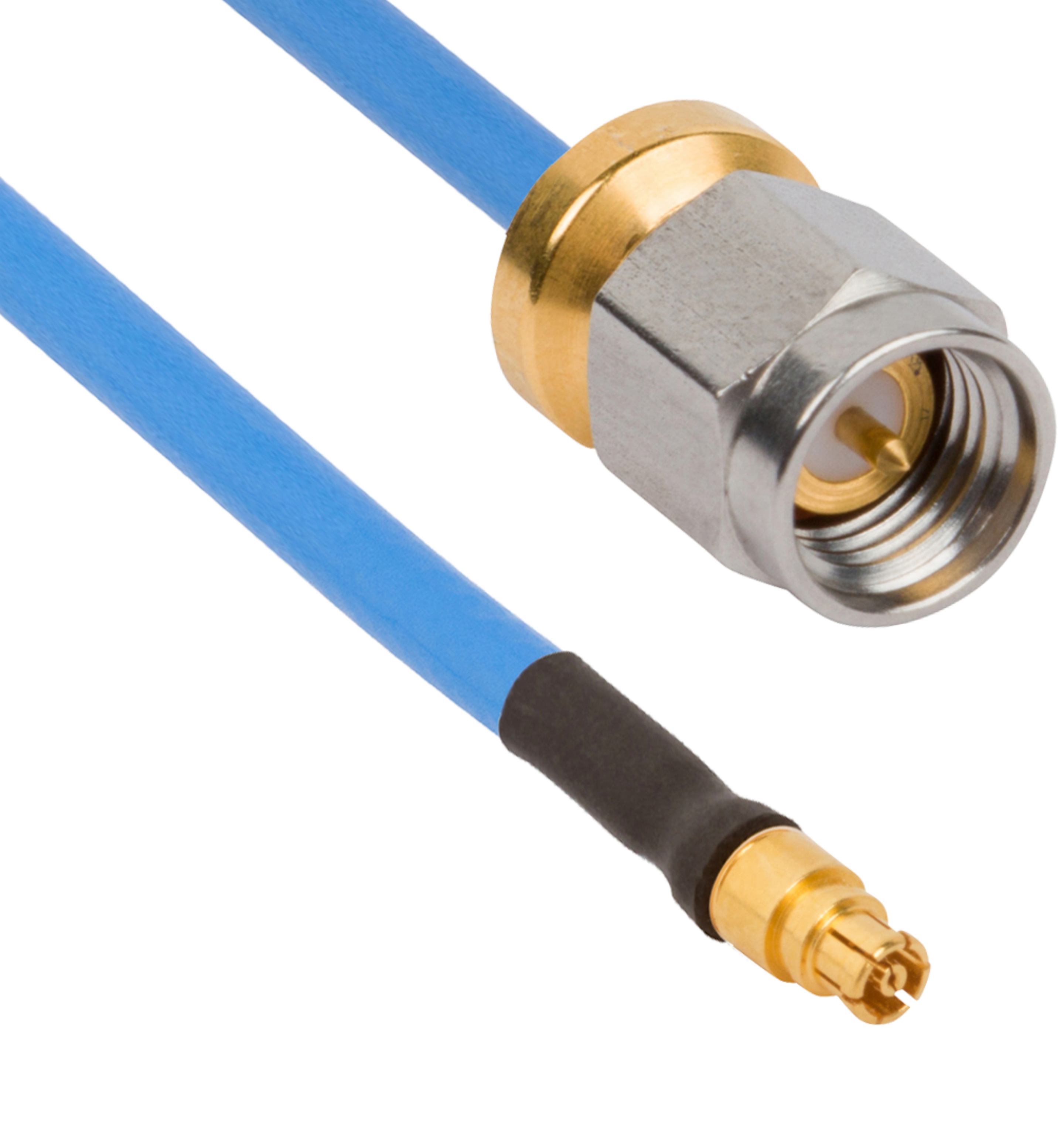 SMA Male Low Profile to SMPM Female 12" Cable Assembly for .085 Cable, 7029-3640