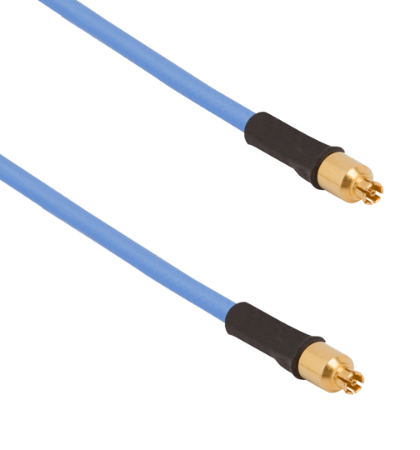 SMPS Female to SMPS Female 12" Cable Assembly for .047 Cable, 7038-0254