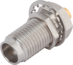 Picture of 2.4mm Female Bulkhead Connector for .085 Cable