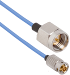 SMPM Female QB to SMA Male 6" Cable Assembly for .047 Cable, 7032-8548
