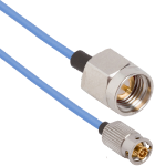 SMPM Female QB to SMA Male 6" Cable Assembly for .047 Cable, 7032-8548