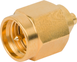 SMA Male Connector, Aluminum for .047 Cable, 2911-80001