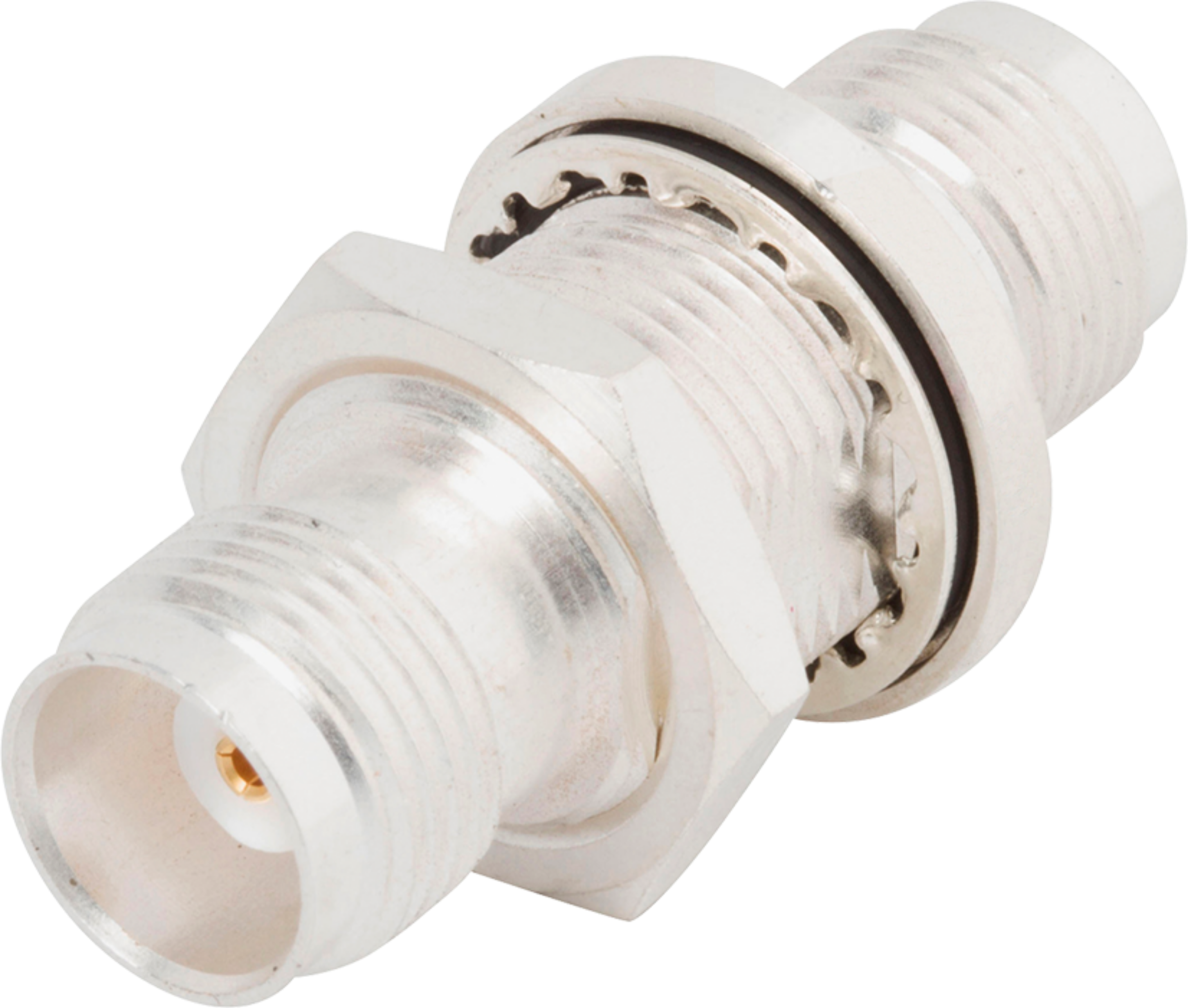 TNC Female to Female Bulkhead Hermetic Adapter, M55339/34-30001