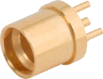SMP Male PCB Thru-Hole Connector, LD 1211-40168