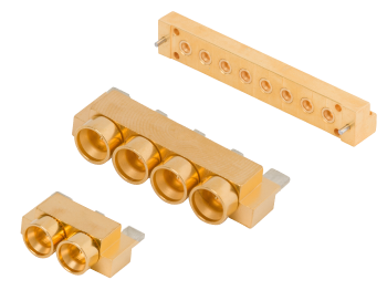 Picture for category SMP, SMPM and SMPS PCB Multiport Connectors