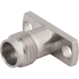 1.85mm Female Flange Mount Connector, 2 Hole (Accepts .009 Pin), SF3321-60003