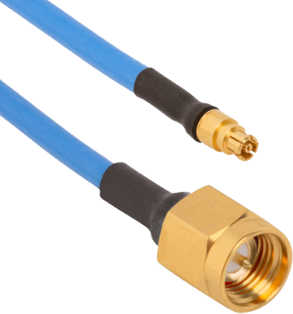 SMA Male to SMPM Female 6" Non-Magnetic Cable Assembly for .085 Cable, 7032-10510