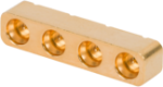 SMP Male PCB Surface Mount, 4 Port (Glass Seal), FD, 9311-20019