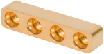 SMPS Male PCB Surface Mount, 4 Port (Glass Seal), FD, 9311-20028