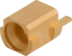 SMPM Male PCB QB Edge Launch Plus Connector, SB 3211-60492