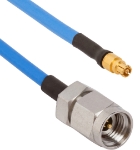 2.92mm Male to SMPM Female 500mm Cable Assembly for .086 Cable, 7015-2341